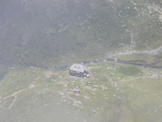 270. Pohled z Hoher Prijakt na Hochschoberhütte
