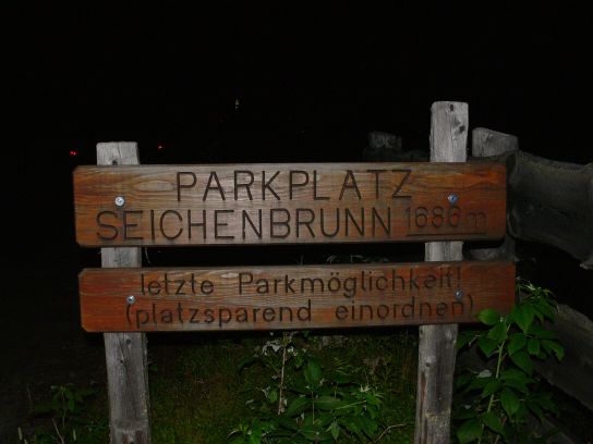 358. Vjezd na parkoviště Seichenbrunn
