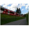 11. Městem Chamonix jezdí vlaky
