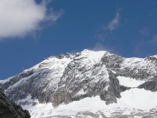 61. Zugspitze, nejvyšší hora Německa

