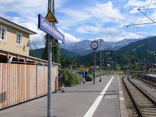 7. Nádraží Garmisch-Partenkirchen
