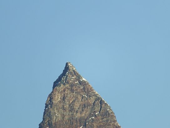 34. Vrchol Matterhornu
