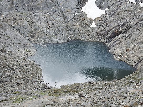 72. Jezero pod vrcholem Keeskopf
