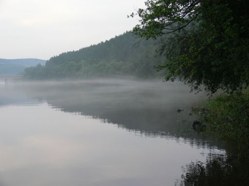 Mlha nad řekou